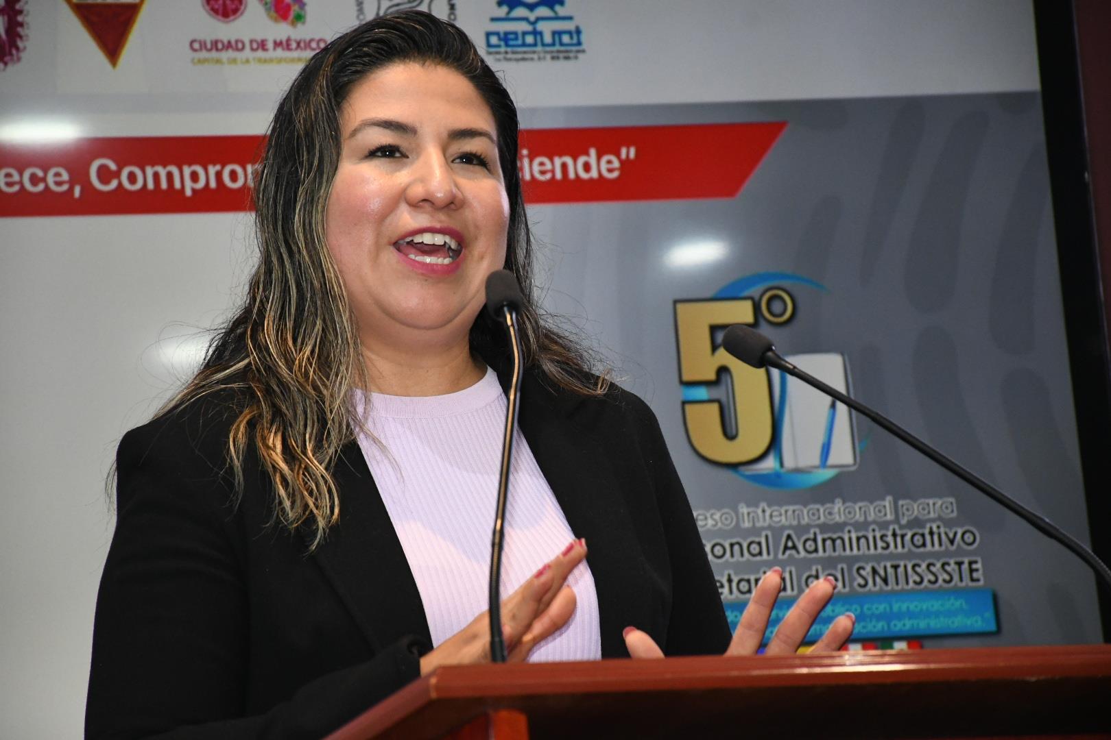 5° Congreso Internacional para Personal Administrativo y Secretarial del SNTISSSTE, Inauguración, Día 2